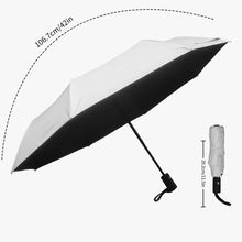 画像をギャラリービューアに読み込む, Designer Animal Print Style  Automatic UV Protection Umbrella