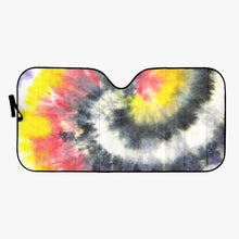 Load image into Gallery viewer, Tye Dyed Designer. Car Windshield Sun Shade