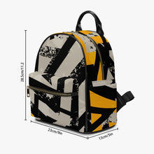 이미지를 갤러리 뷰어에 로드 , Designer Tribal Art Styled PU Backpack