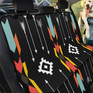 Designer Tribal Black Pet Seat Cover