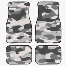 이미지를 갤러리 뷰어에 로드 , Gray Camouflage Car Floor Mats - 4Pcs