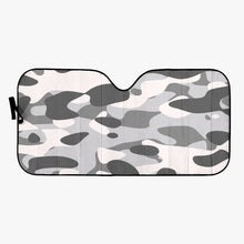 Load image into Gallery viewer, Gray Camouflage Car Windshield Sun Shade