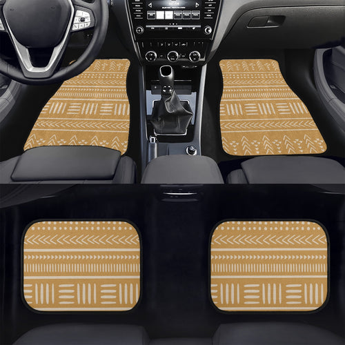 Tribal Art. Car Floor Mats - 4Pcs