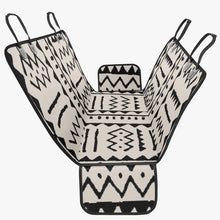 Load image into Gallery viewer, Designer Tribal Black and White Pet Seat Cover