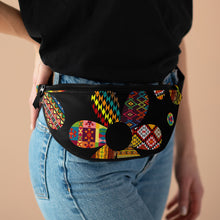 Load image into Gallery viewer, Tribal Art Flower Fanny Pack
