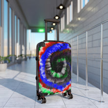 Load image into Gallery viewer, Tribal Art Designer Tye Dyed  Style Suitcase