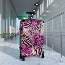 画像をギャラリービューアに読み込む, Tribal Art Designer Animal Print Style Suitcase
