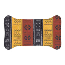 Load image into Gallery viewer, Designer Tribal Art Mudcloth Style Pet Feeding Mats