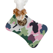 이미지를 갤러리 뷰어에 로드 , Designer Multi Color Camouflage Pet Feeding Mats