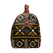 Load image into Gallery viewer, Waterproof Tribal Mudcloth Designer Travel Bag
