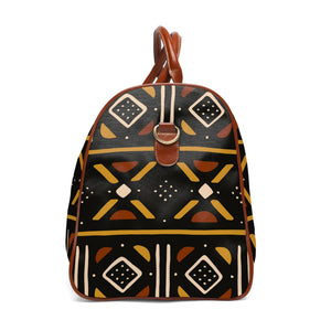 Waterproof Tribal Mudcloth Designer Travel Bag