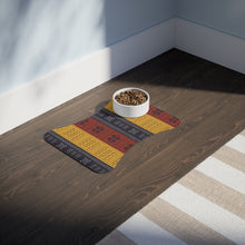 Load image into Gallery viewer, Designer Tribal Art Mudcloth Style Pet Feeding Mats