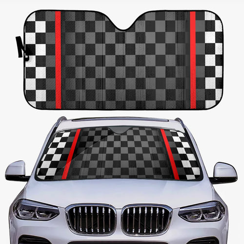Racer Designer Car Windshield Sun Shade
