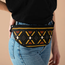 Load image into Gallery viewer, Mudcloth Tribal Art Fanny Pack