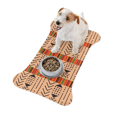 Designer Tribal Kente Style Pet Feeding Mats