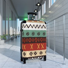 Cargar imagen en el visor de la galería, Designer Tribal Art Suitcase