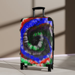 Tribal Art Designer Tye Dyed  Style Suitcase