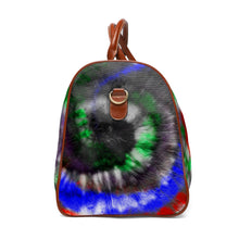 Load image into Gallery viewer, Waterproof Multi Color Tye Dyed Designer Travel Bag