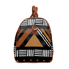 Cargar imagen en el visor de la galería, Waterproof Designer Tribal Art Mudcloth Travel Bag