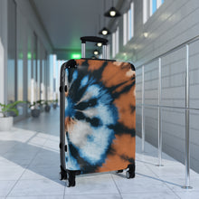 Load image into Gallery viewer, Tribal Art Designer Tye Dyed Style Suitcase
