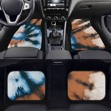 Load image into Gallery viewer, Blue Tye Dyed Car Floor Mats - 4Pcs