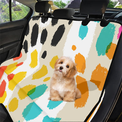 Designer Colorful Animal Print Pet Seat Cover