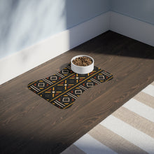 Load image into Gallery viewer, Designer Mudcloth Style Pet Feeding Mats