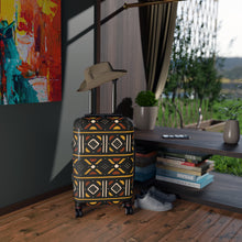 Load image into Gallery viewer, Designer Tribal Style Mudcloth Suitcase