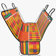 Charger l&#39;image dans la galerie, Designer Kente Style Pet Seat Cover