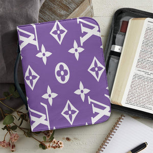 Designer Purple. Bible Cover