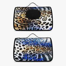 Load image into Gallery viewer, Blue Tribal Animal Print Pet Carrier Bag