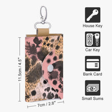 Load image into Gallery viewer, Tribal Animal Print. Key Holder Case