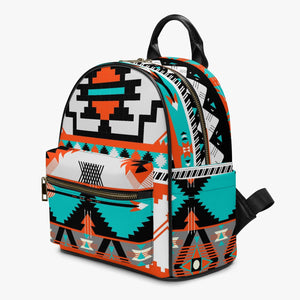 Designer Tribal Art PU Backpack