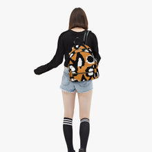 Load image into Gallery viewer, Designer Tribal Style Flower PU Backpack