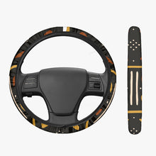 Load image into Gallery viewer, Tribal Mudcloth Designer. Steering Wheel Cover