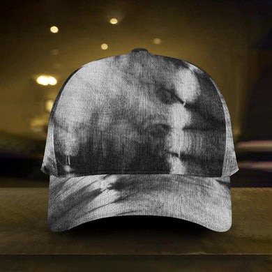 Designer Black Tye Dyed  Baseball Caps
