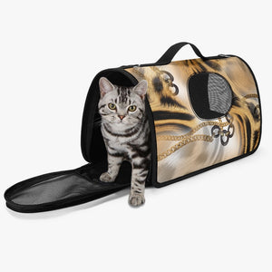 Tribal Art Pet Carrier Bag