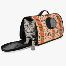 이미지를 갤러리 뷰어에 로드 , Tribal Art Designer Pet Carrier Bag