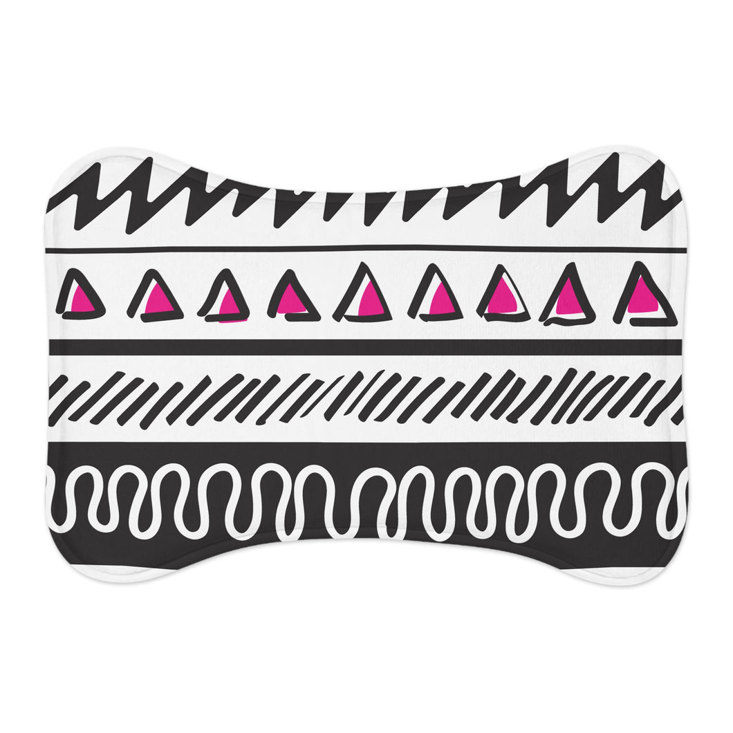 Designer Tribal Art Pet Feeding Mats