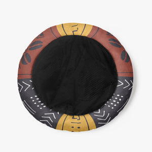 Tribal Art Round Pet Bed