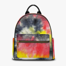 Load image into Gallery viewer, Designer Tye Dyed  PU Backpack
