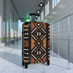 Designer Mudcloth Style Suitcase