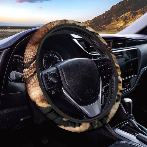 Tribal Designer Animal Print Steering Wheel Cover
