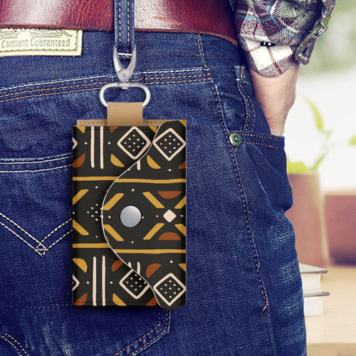 Designer Mudcloth Style. Key Holder Case