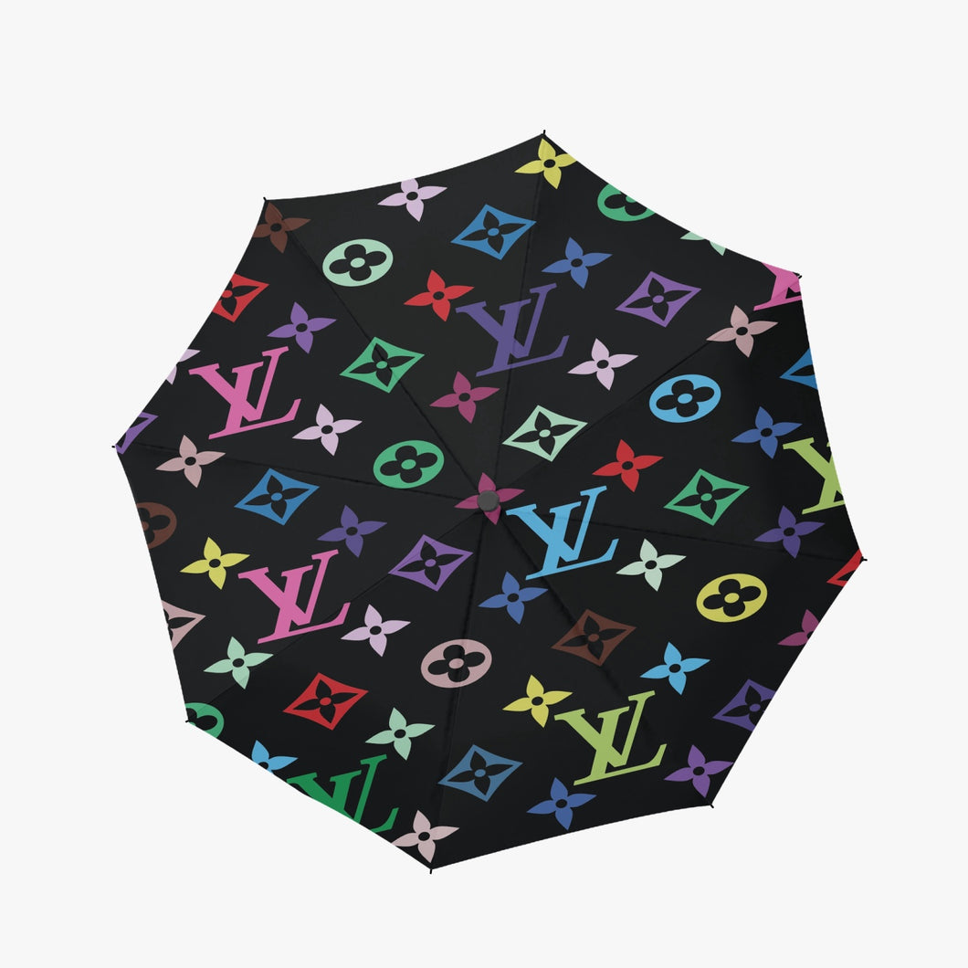 Designer Multi Color. Automatic UV Protection Umbrella