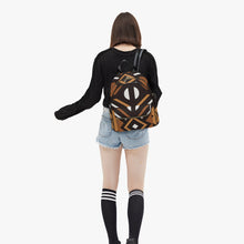 Load image into Gallery viewer, Tribal Art Designer  PU Backpack