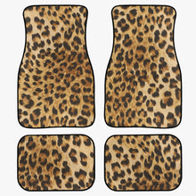 이미지를 갤러리 뷰어에 로드 , Leopard Animal Print Car Floor Mats - 4Pcs