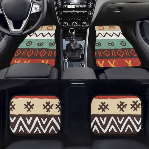 Tribal Art Designer. Car Floor Mats - 4Pcs