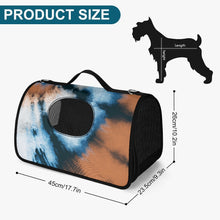 Cargar imagen en el visor de la galería, Tye Dyed Pet Carrier Bag