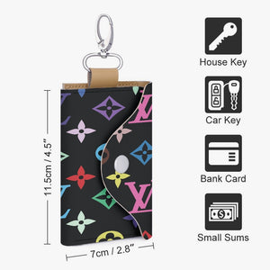 Designer Multi Color  Key Holder Case